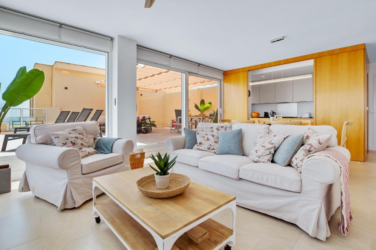 Crystalline View'S Of Carihuela - 3 Bedrooms Penthouse 토레몰리노스 외부 사진