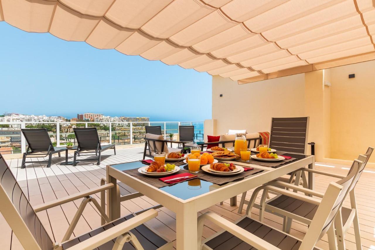 Crystalline View'S Of Carihuela - 3 Bedrooms Penthouse 토레몰리노스 외부 사진