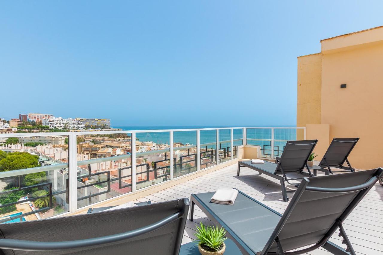 Crystalline View'S Of Carihuela - 3 Bedrooms Penthouse 토레몰리노스 외부 사진